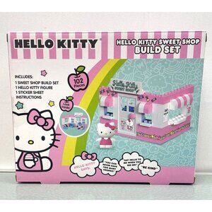 Hello Kitty Sweet Shop Build Set 102 Pieces AGES 6+